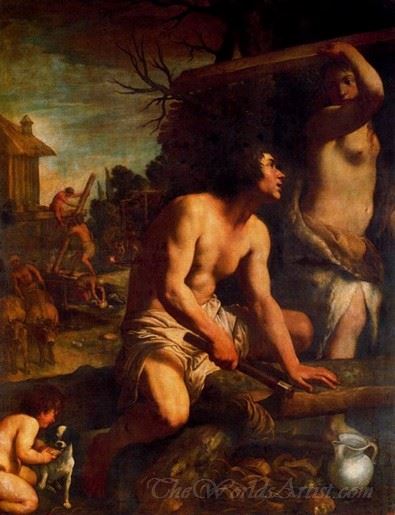 The Construction Of The Ark Of Noah