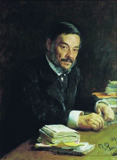 Portrait Of Ivan Mikhaylovich Sechenov