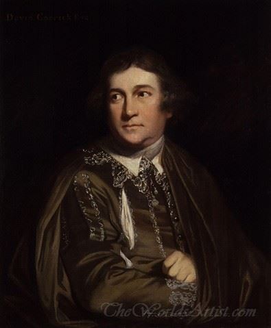 David Garrick As Kitely In Every Man In His Humour