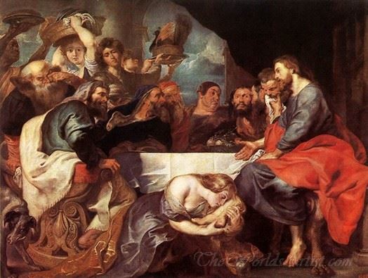Christ At Simon The Pharisee