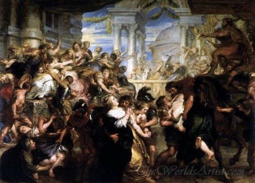 The Rape Of The Sabine Women
