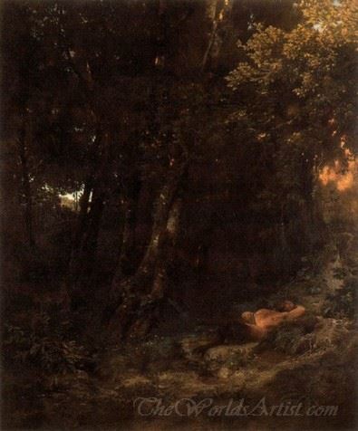 Pan Endormi Dans Un Bois (Pan Asleep In A Wood)