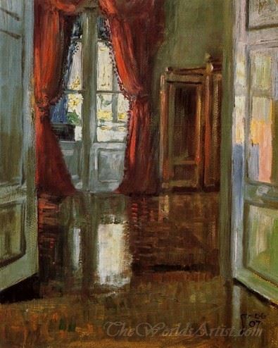 View Into The Apartment Of Leopold And Marie Czihaczek