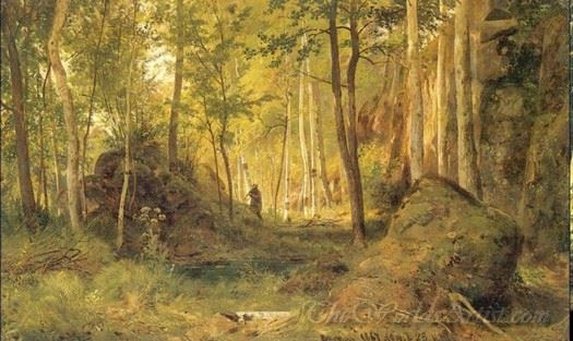 Landscape With Hunter Island Valaam