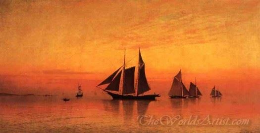 Calm At Sunset