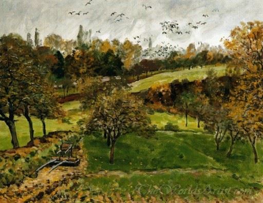 Autumn Landscape Louveciennes