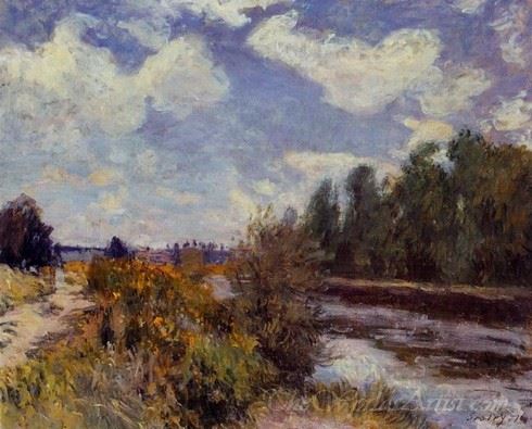 The Seine At Bougival
