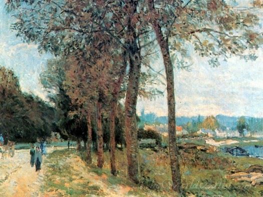 The Seine At Marly