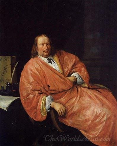 Portrait Of Gerrit Gerritsz Schouten