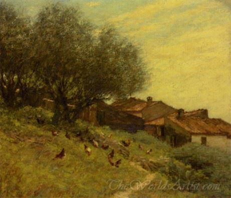 A Hillside Village In Provence