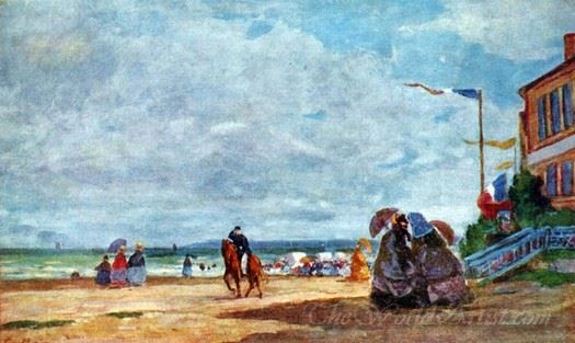 Beach Of Trouville