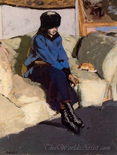 Femme Au Corsage Bleu (Woman In Blue Blouse)