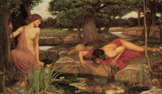 Echo And Narcissus