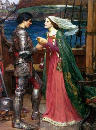 Tristan And Isolde With The Potion
