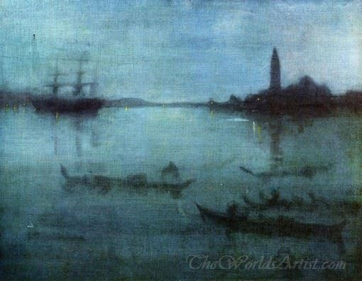 Nocturne In Blue And Silver The Lagoon Venice