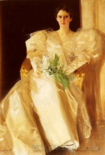 Portrait Of Mrs Eben Richard