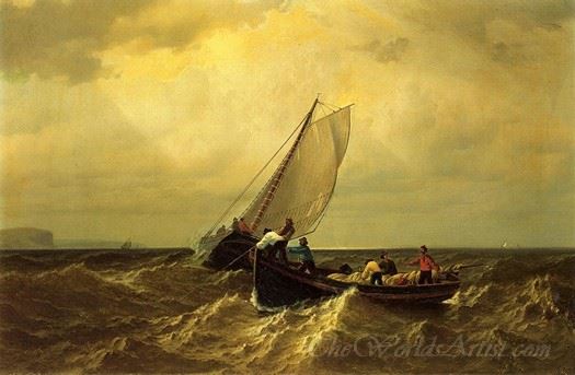 Fishing Boats On The Bay Of Fund
