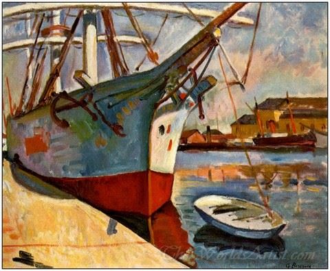 Ship At Le Havre