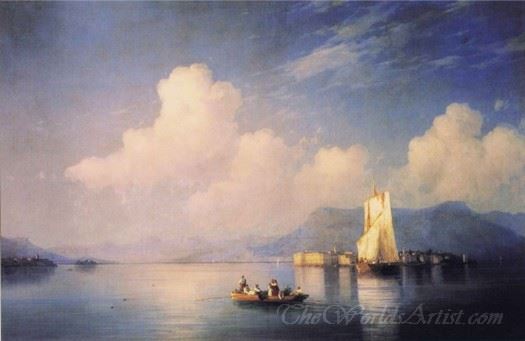 Lake Maggiore In The Evening