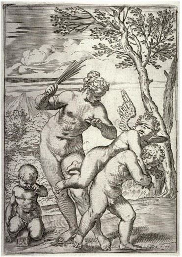 Venus Punishing Profane Love From The Lascivie