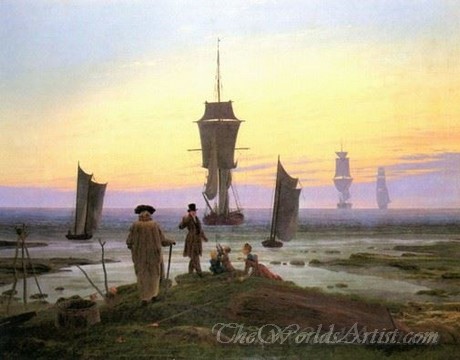 Original Caspar David Friedrich The Stages of Life