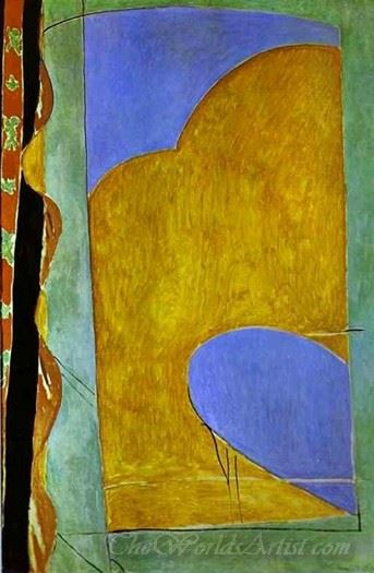 Composition The Yellow Curtain