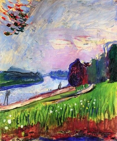 Copse Of The Banks Of The Garonne