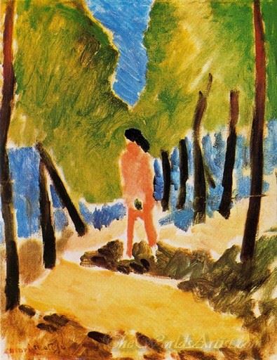 Desnudo En Un Paisaje Soleado (Nude In A Landscape Sunny)