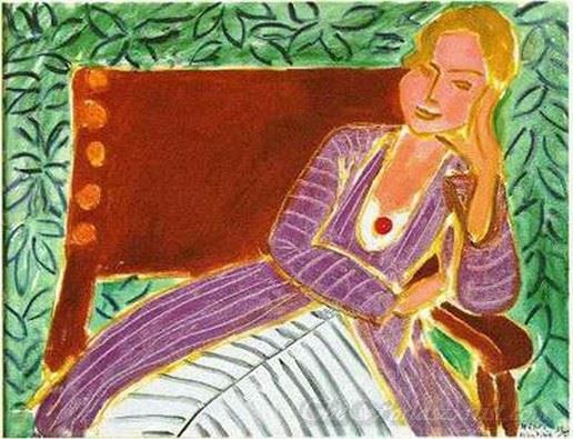 Jeune Fille Assis Robe Persane (Girl Sitting Persian Robe)