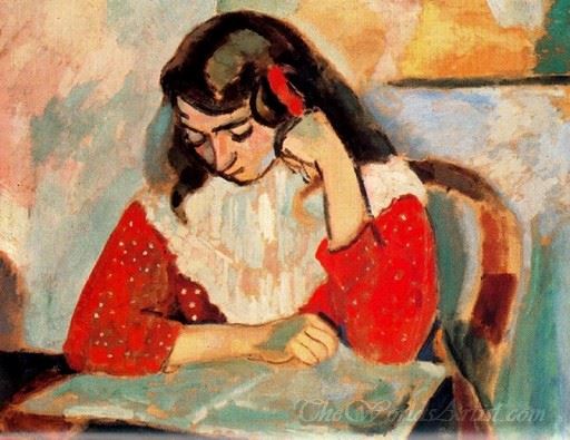 Margarita Leyendo (Margarita Reading)