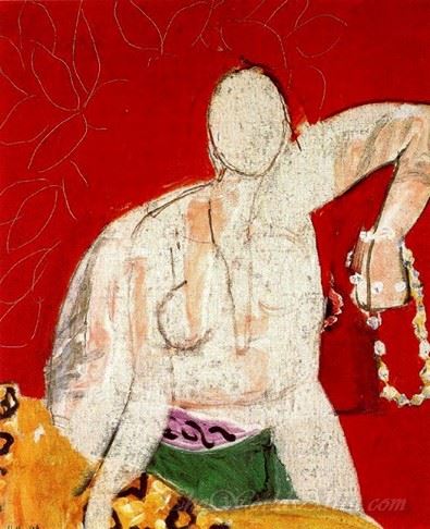Woman With Pearl Necklace