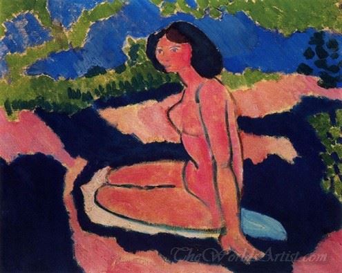 Nu Assis (Sitting Naked)