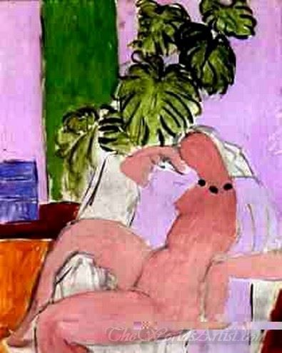 Nude In Armchair
