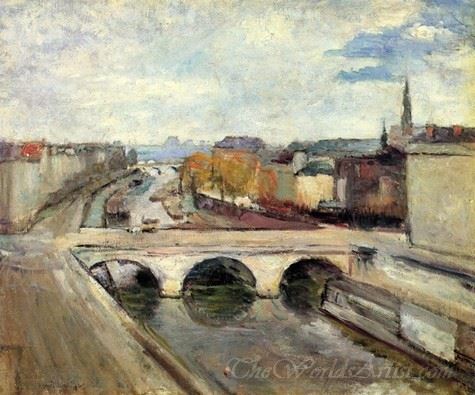 The Pont Saint Michel In Paris