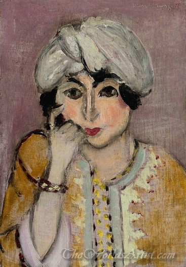 Tête De Femme Lorette (Woman's Head Lorette)