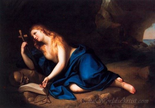 St Mary Magdalene In A Cave