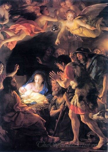The Adoration Of The Shepherds