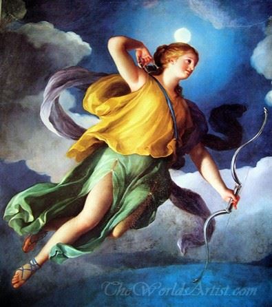 Diana As Personification Of The Night