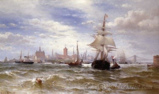 City And Harbor Of New York