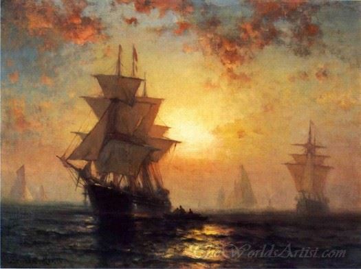 Ships At Night
