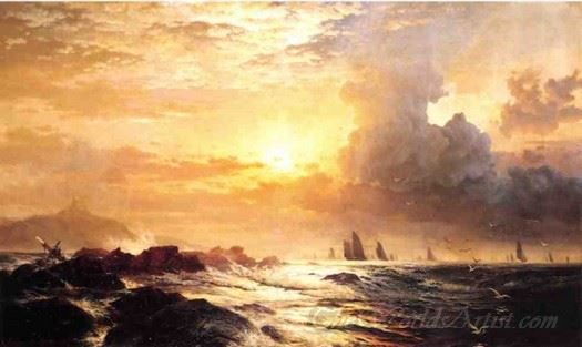 Yachting At Sunset