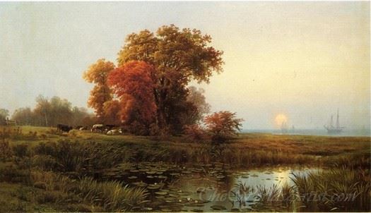 Sunset On The Marsh