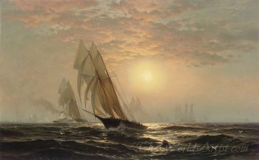 The Madeleines Victory Over The Countess Of Dufferin Third Americas Cup
