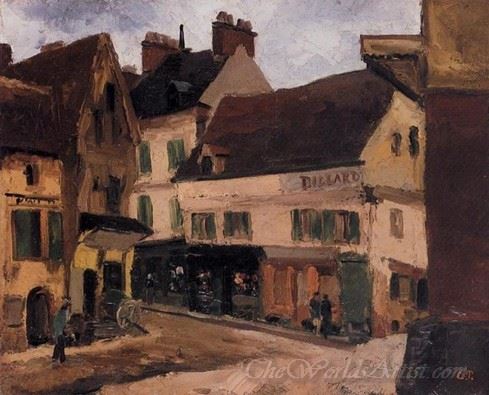 A Square In La Roche Guyon