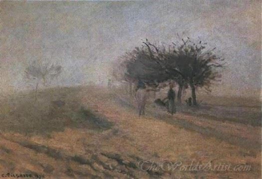 Misty Morning At Creil