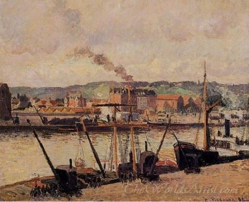 Morning Rouen The Quays