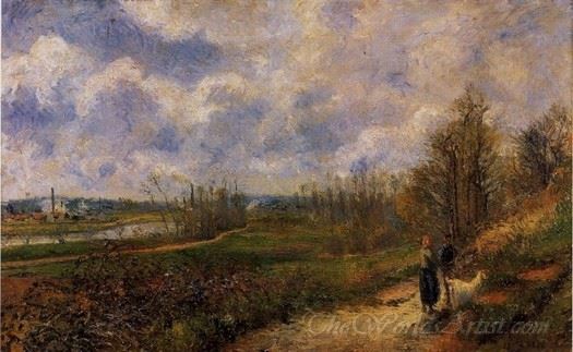 Pathway At Chou Pontoise