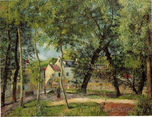 Paysage A Osny Pres De Labreuvoir