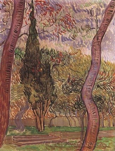 Jardin De Hopital Saint Paul (Garden Of Saint Paul Hospital)