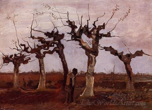 Landscape With Pollard Birches